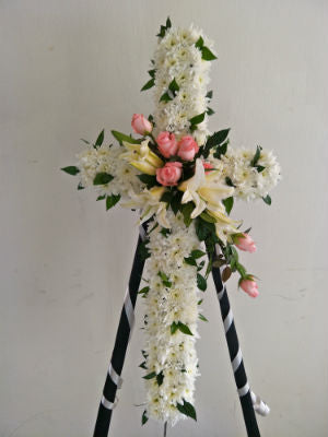 Deepest Respect Cross Wreath CW - 36