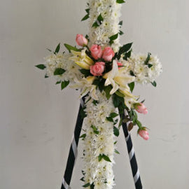 Deepest Respect Cross Wreath CW - 36